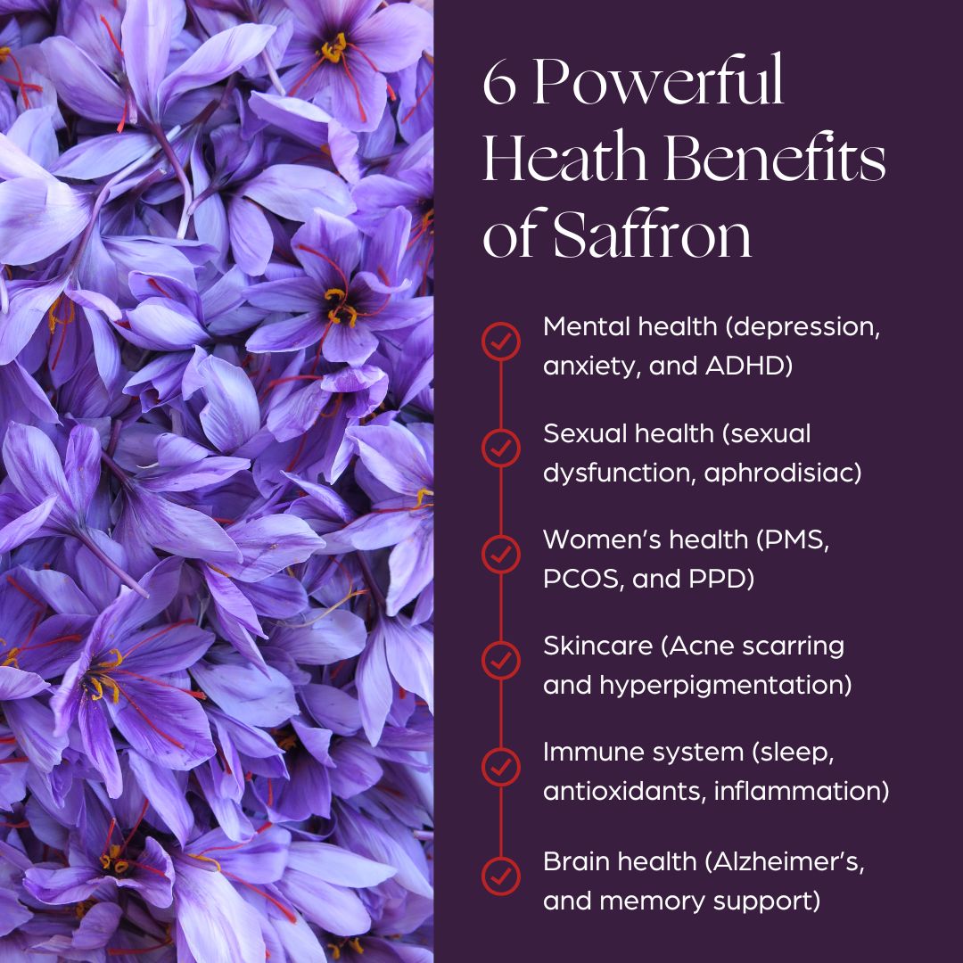 Wellness Saffron Tea Collection (6 Pack Case)