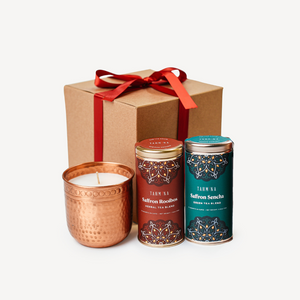 Ethical Candle and Tea Set (Tahmina x Preemptive Love)