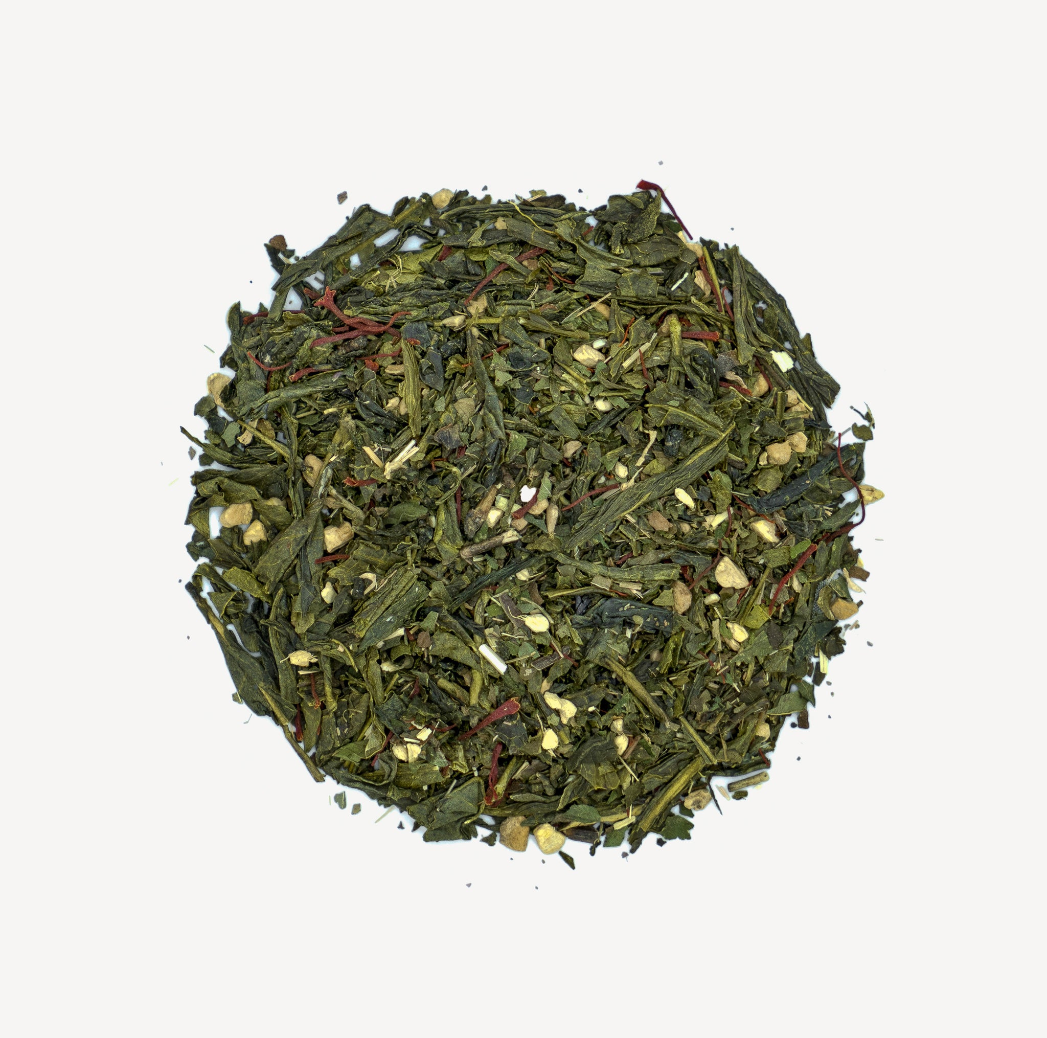Saffron Sencha Green Tea Blend (Loose Leaf)