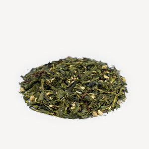 Saffron Sencha Green Tea Blend (Loose Leaf)